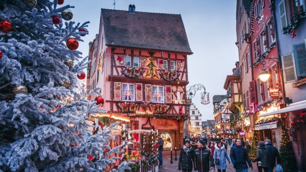 Alsace Bölgesi Noel Pazarları Turu